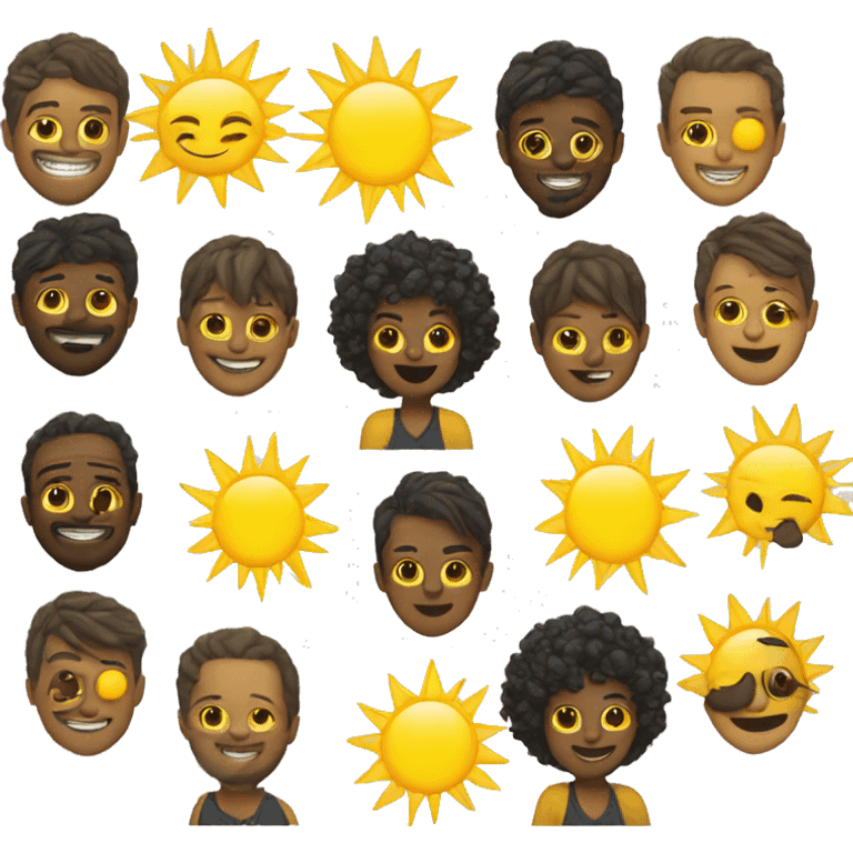 Sunshine club emoji