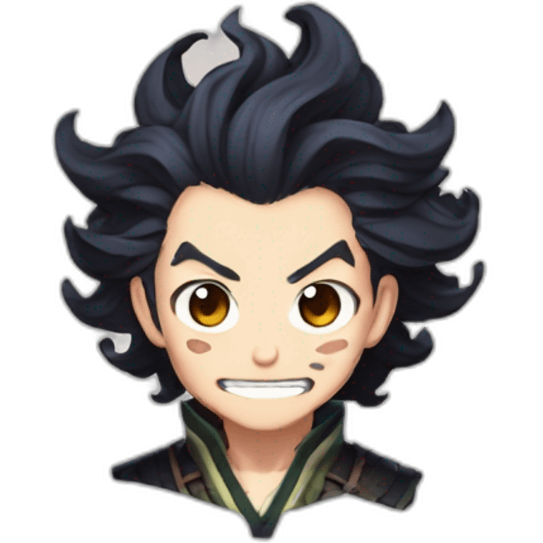 Tanjiro demon slayer emoji