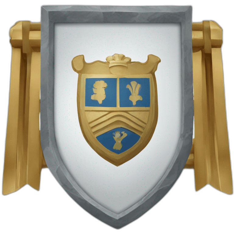 Escudo gimnasia y esgrima de la plata emoji