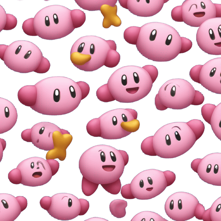 Kirby jump emoji