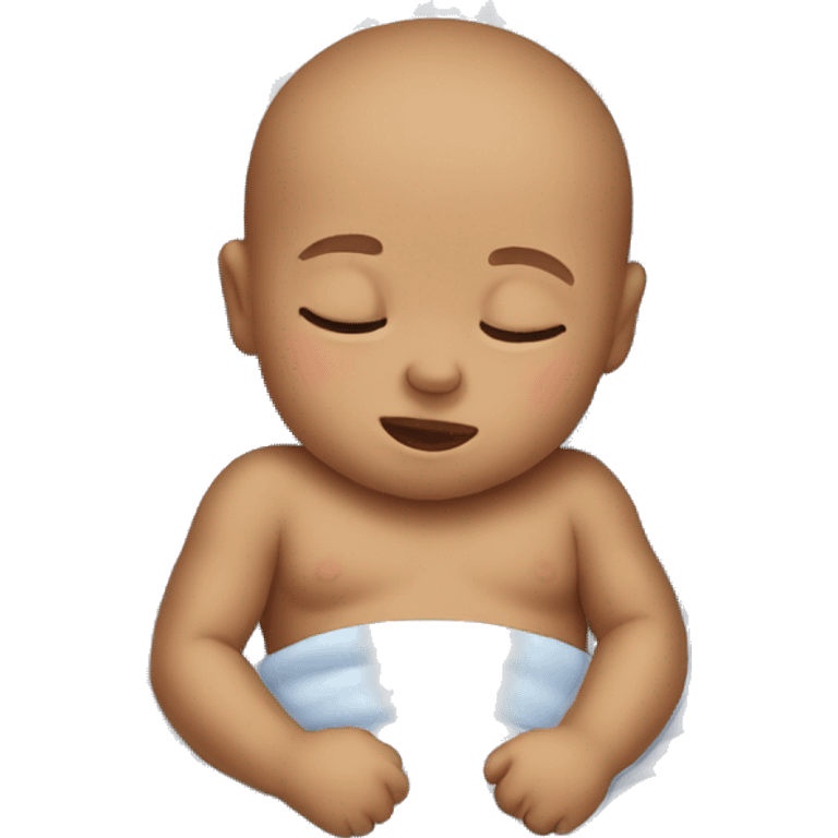 Baby sleep  emoji