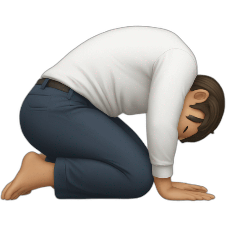 Prostration  emoji