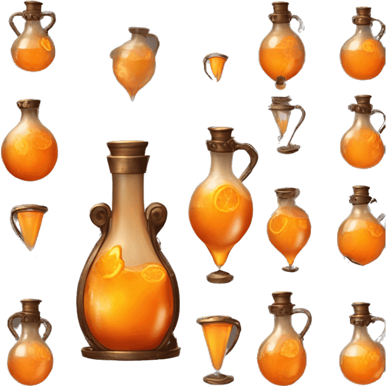 orange magical steampunk potion emoji