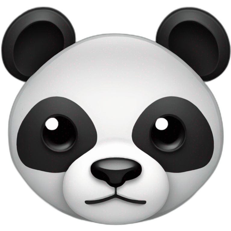 8-bit panda emoji