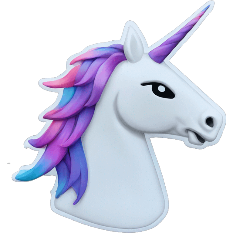 Unicorn at edc  emoji