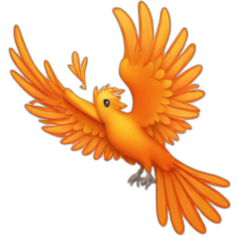 phoenix-orange-circle-outline emoji