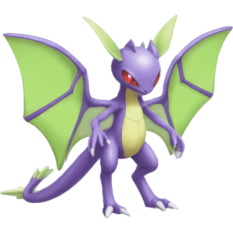  Genesect-Noibat-Flygon-Fakemon full body emoji