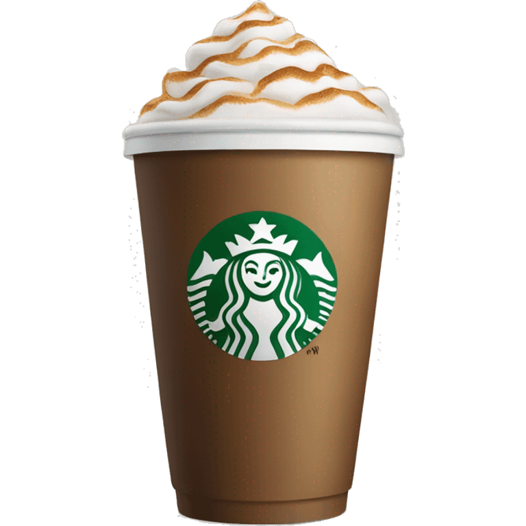 Starbucks coffee emoji