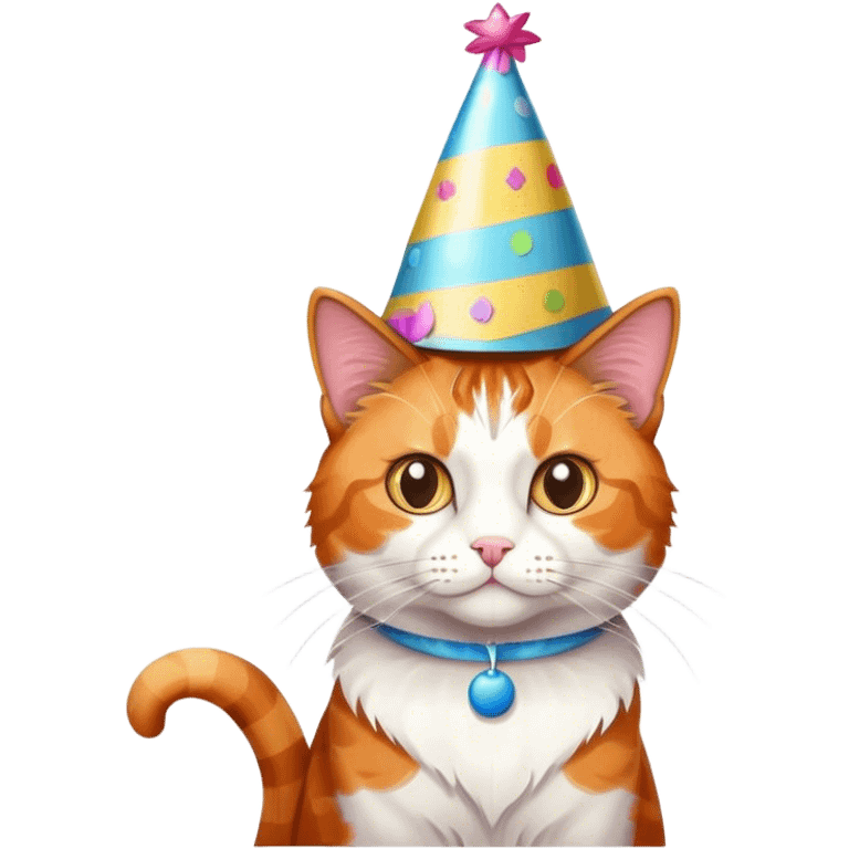 birthday cat 18 emoji