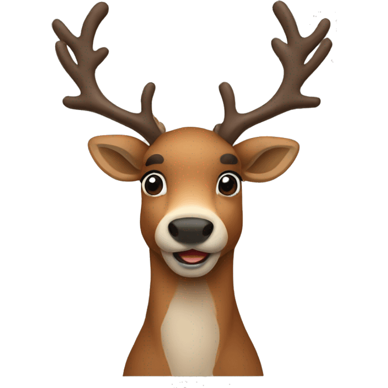 Reindeer emoji