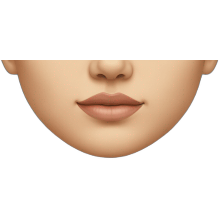 Female body part below the neck emoji