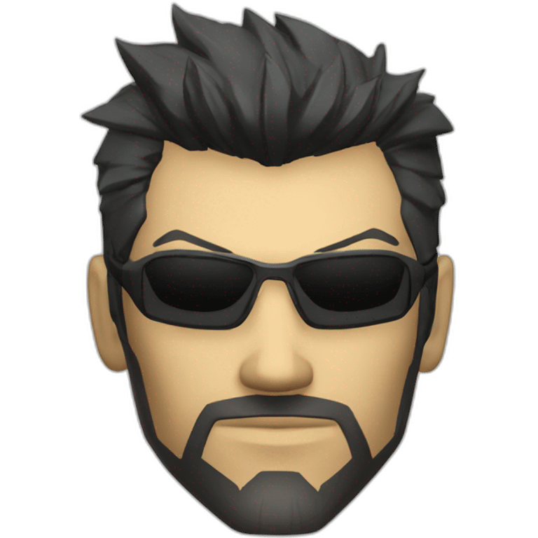 Deus ex adam jensen emoji