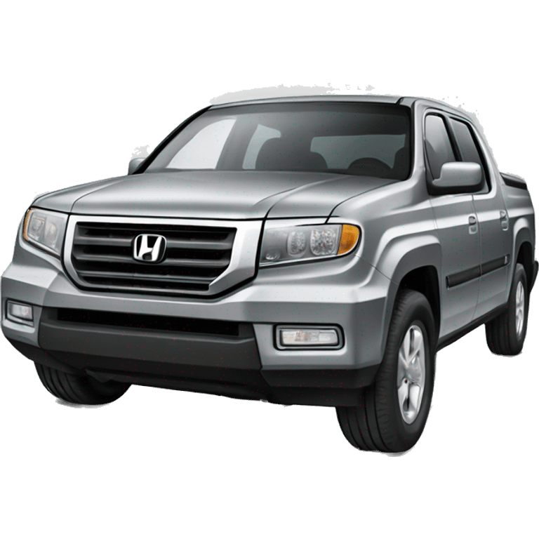 Silver 2009 Honda ridgeline emoji