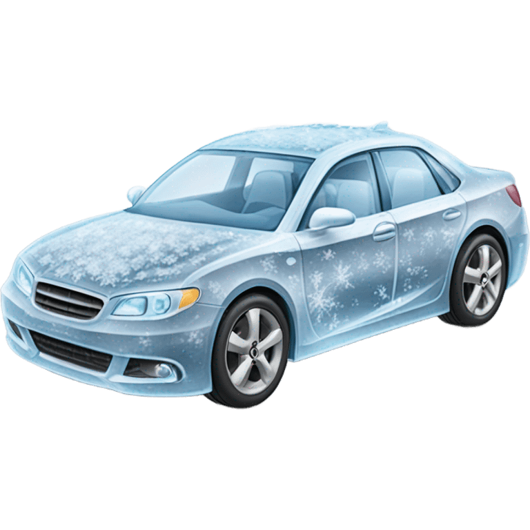 Ice car emoji