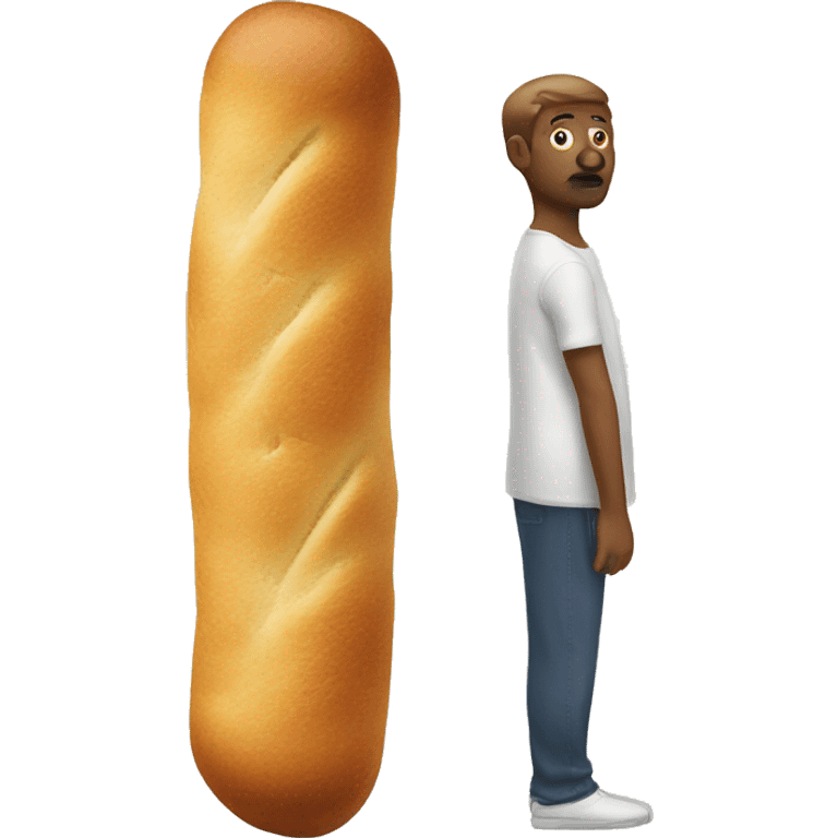 human breadstick emoji