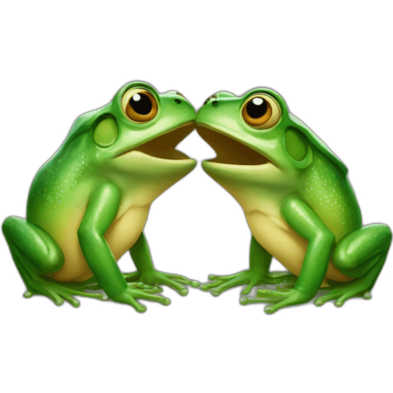 two-frogs-kissing emoji