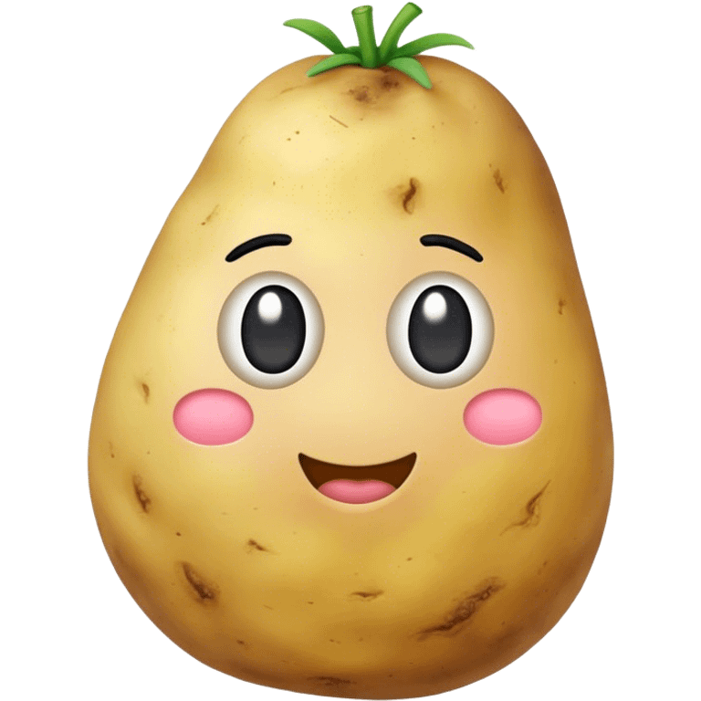 potato in writeing format emoji