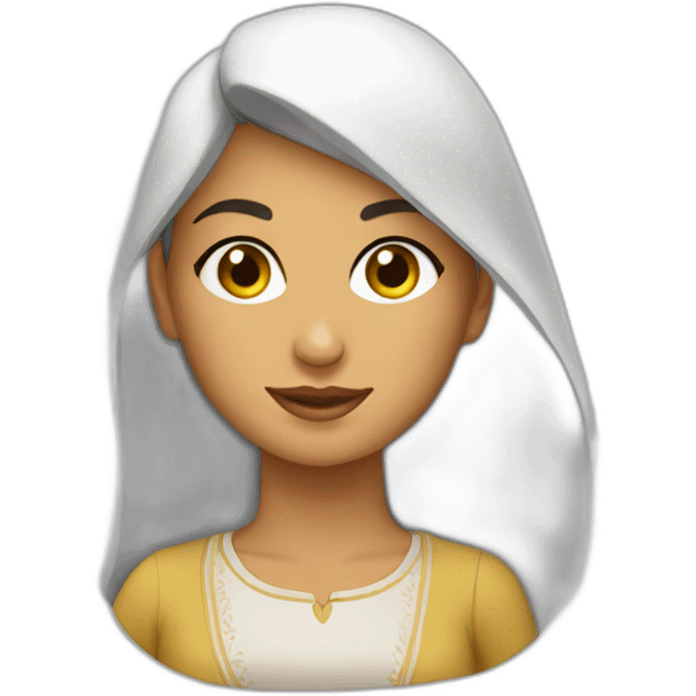 young-persian-woman-in-italy emoji