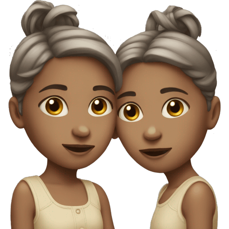 Girl twins emoji