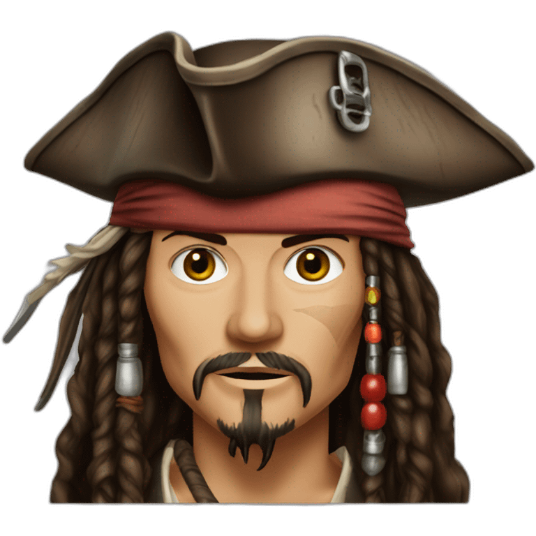 Johnny Depp Jack Sparrow emoji