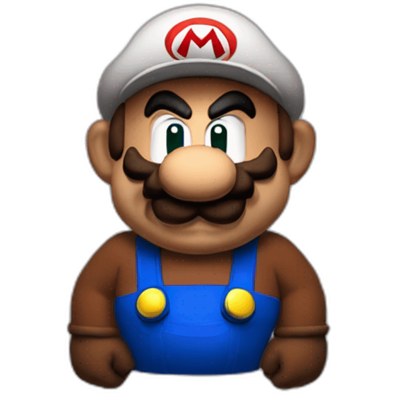 super mario bros goompa emoji