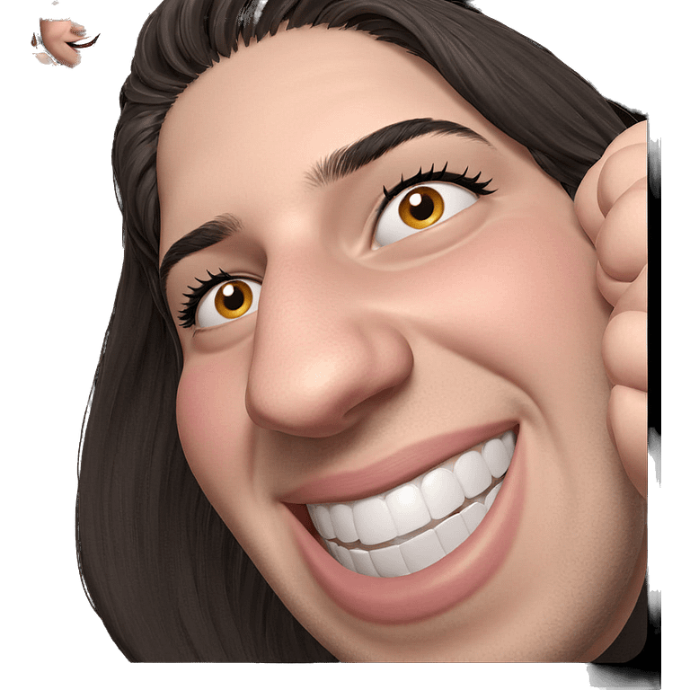 smiling portrait of a person emoji