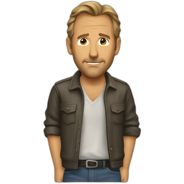 Kevin Costner serioous emoji