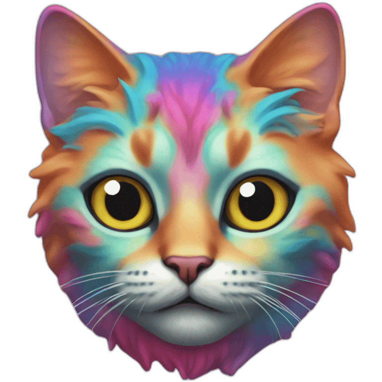 lsd cat emoji