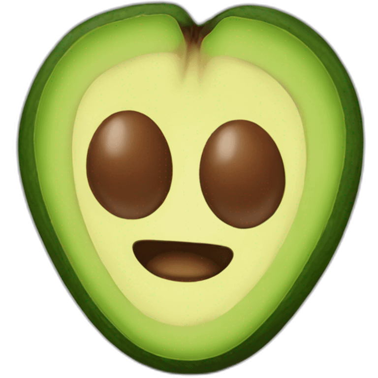 Avocados Nuts emoji