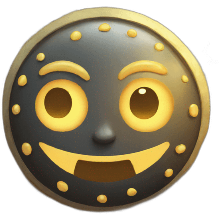 Sun moon emoji