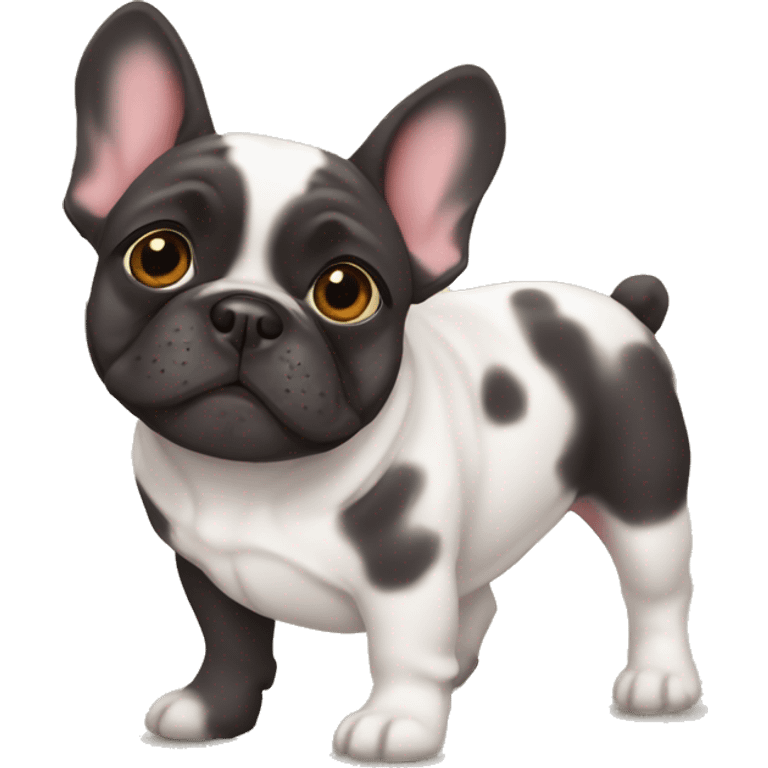 Brindle Frenchie emoji