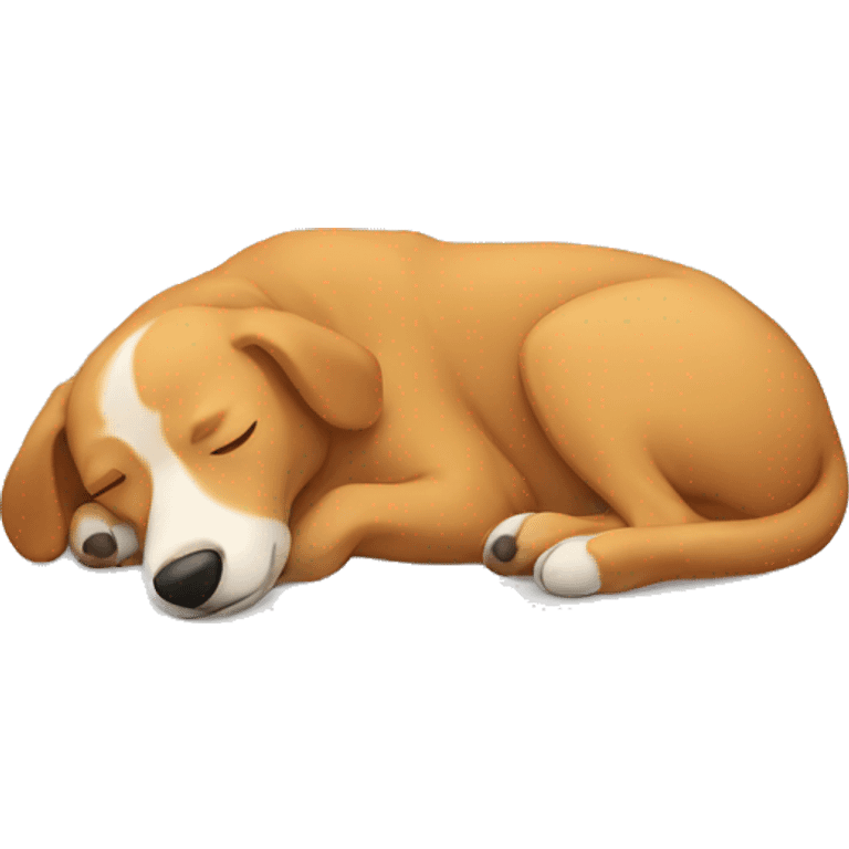 dog sleeping  emoji