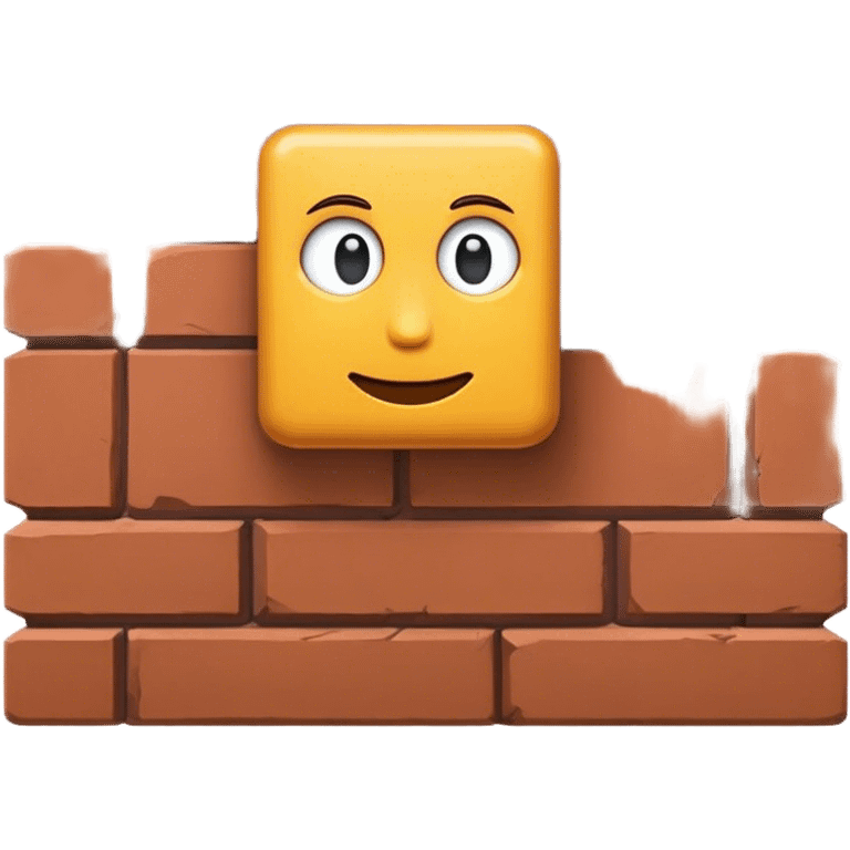 mason bricks emoji