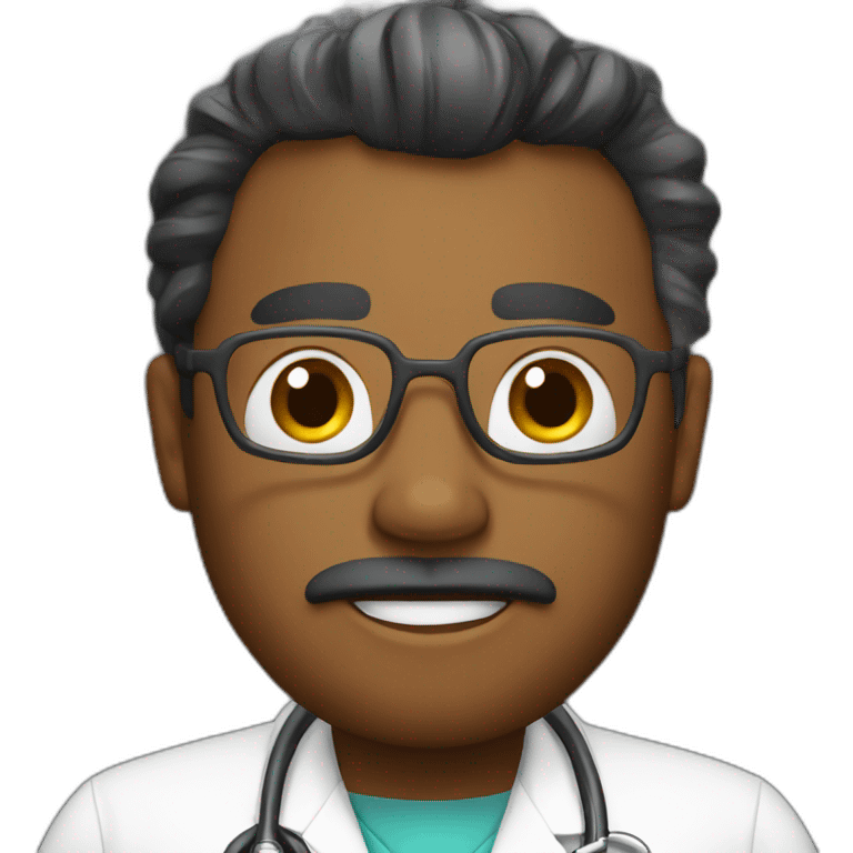 Crazy doctor emoji