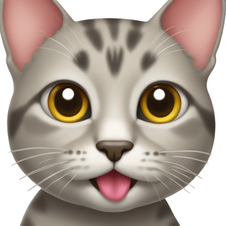 cat with tongue emoji