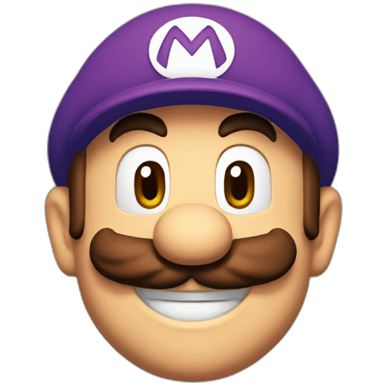 Mario smile emoji