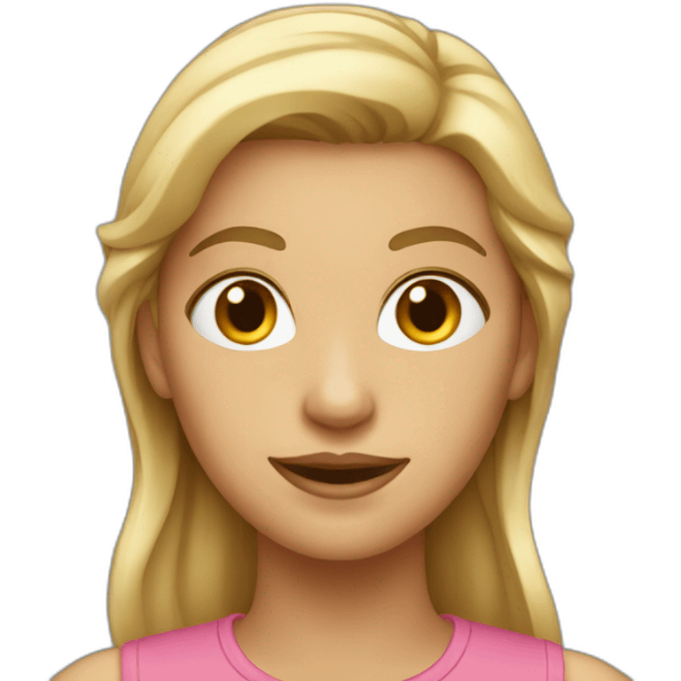 Femme en bikin emoji