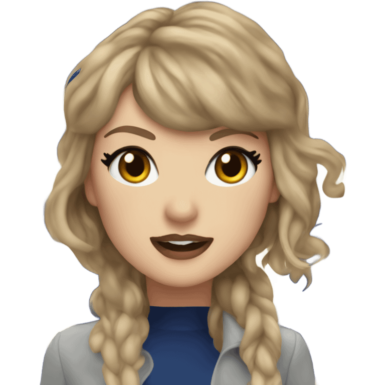 Taylor swift in a tardis  emoji