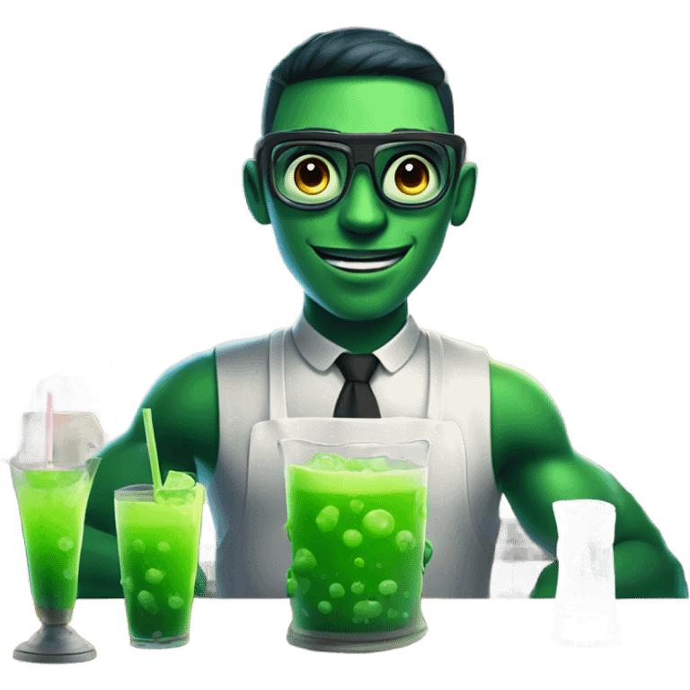 martian barman emoji