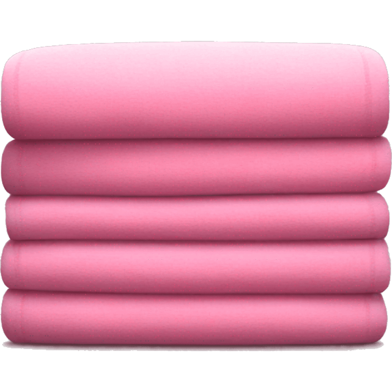 stacked pink blanket emoji