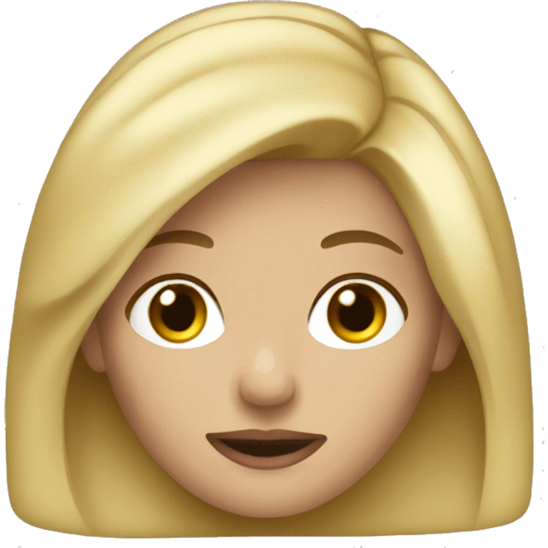 Dirty blonde emoji