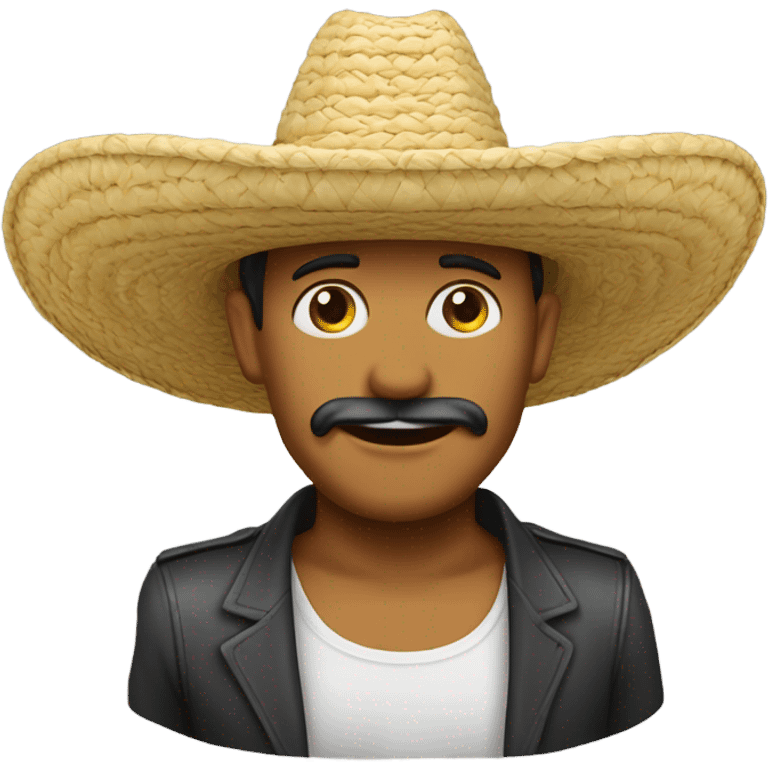 Sombrero de lado  emoji