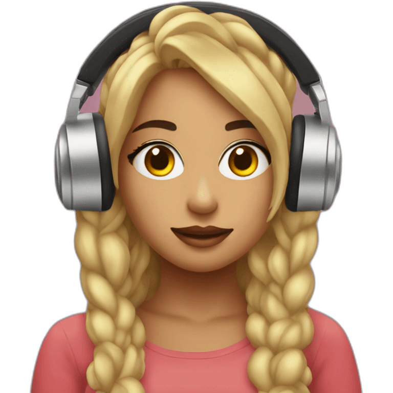 KAROL-G-LISTENING-MUSIC emoji