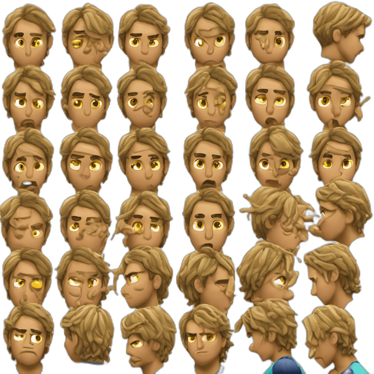 Puking Rafa nadal emoji