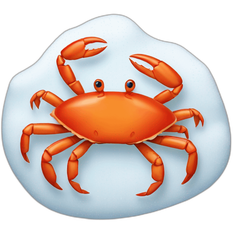 snow crab emoji