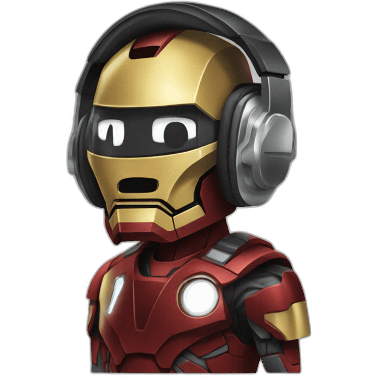 dj iron man emoji