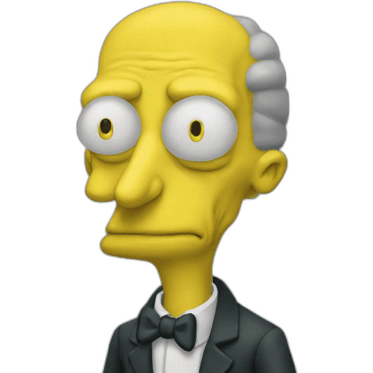 Mr Burns emoji