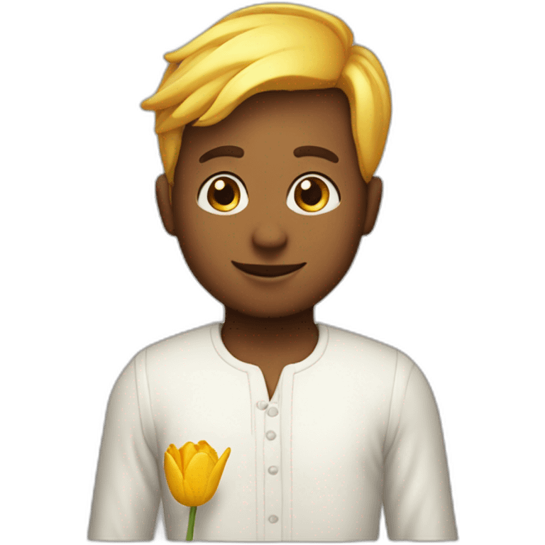 tulip boy emoji