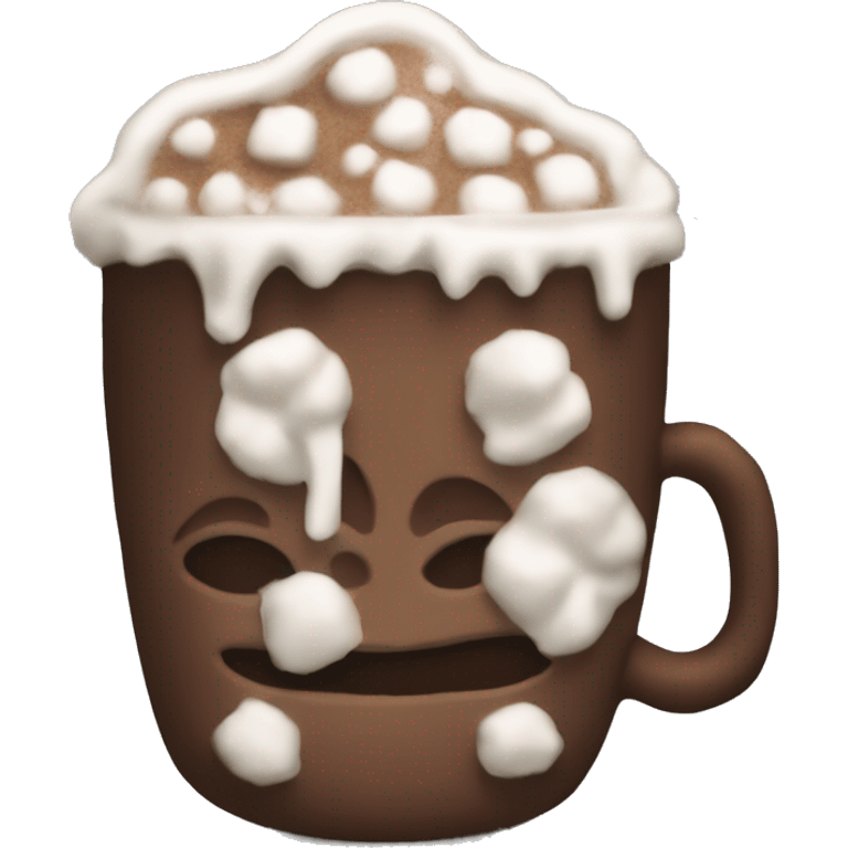 Hot cocoa cottage core emoji