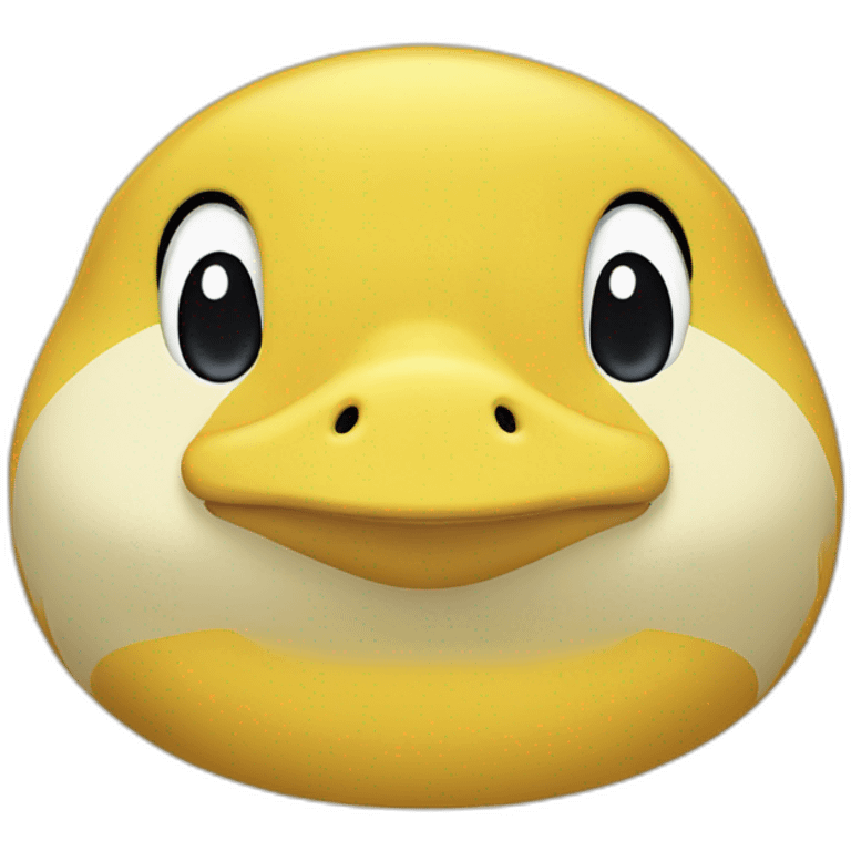 psyduck shy pokémon emoji